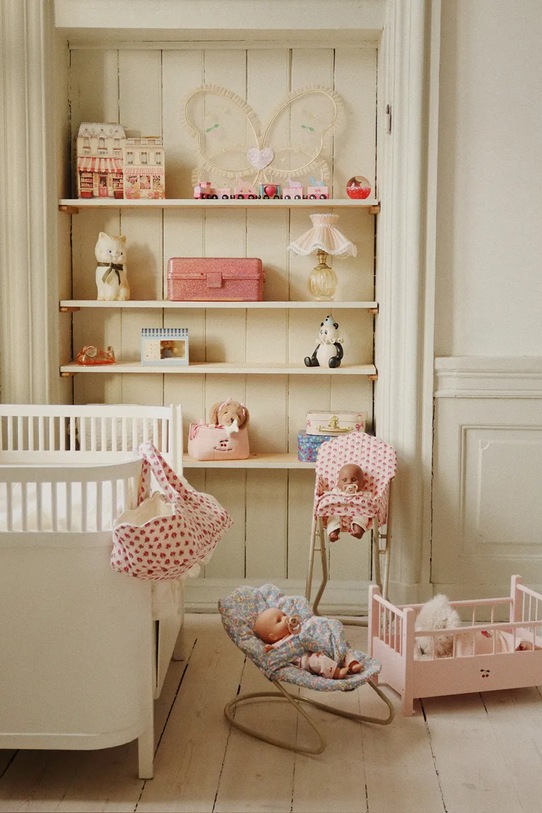 Ρηλάξ για βρέφη Konges Sløjd DOLL BOUNCER KS103772.9BYA μπλε