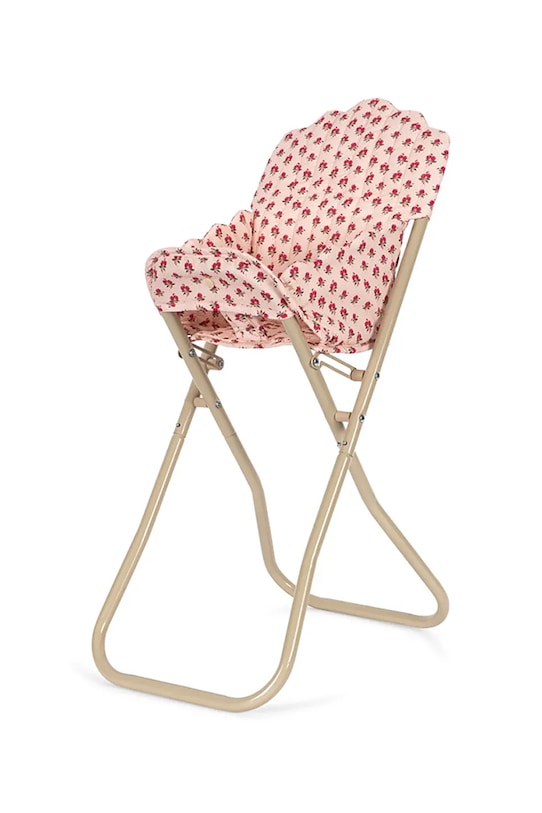 Konges Sløjd krzesełko dla lalek DOLL HIGH CHAIR różowy KS103775.9BYA