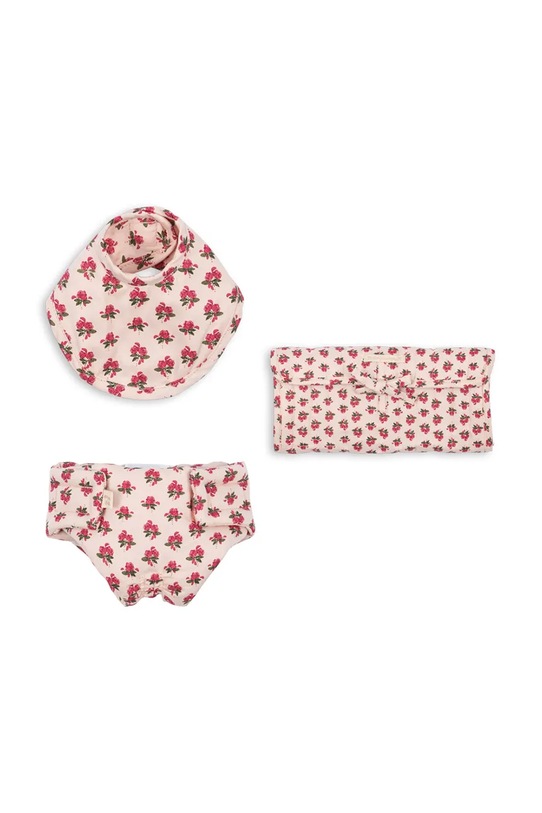 Σετ κούκλας Konges Sløjd DOLL NURSERY SET ροζ KS103777.9BYA