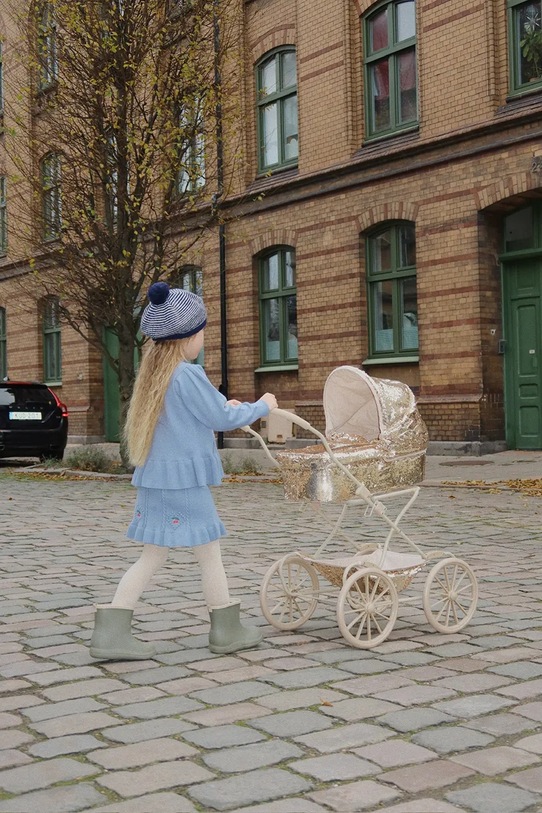 Καροτσάκι για κούκλες Konges Sløjd SPARKLY DOLL PRAM KS103985.9BYA