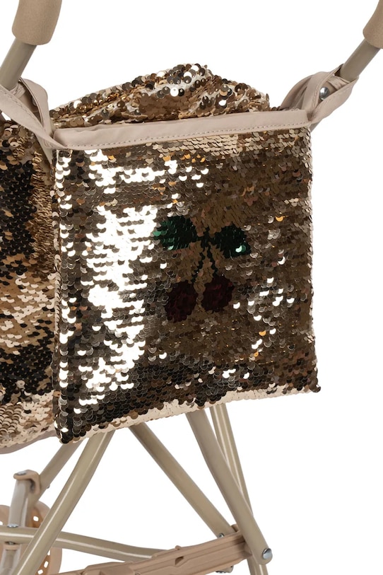 Καροτσάκι για κούκλες Konges Sløjd SPARKLY DOLL STROLLER χρυσαφί KS103986.9BYA