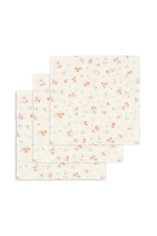 Konges Sløjd pieluszka niemowlęca 3-pack KS103655.G.9BYA beżowy AW25