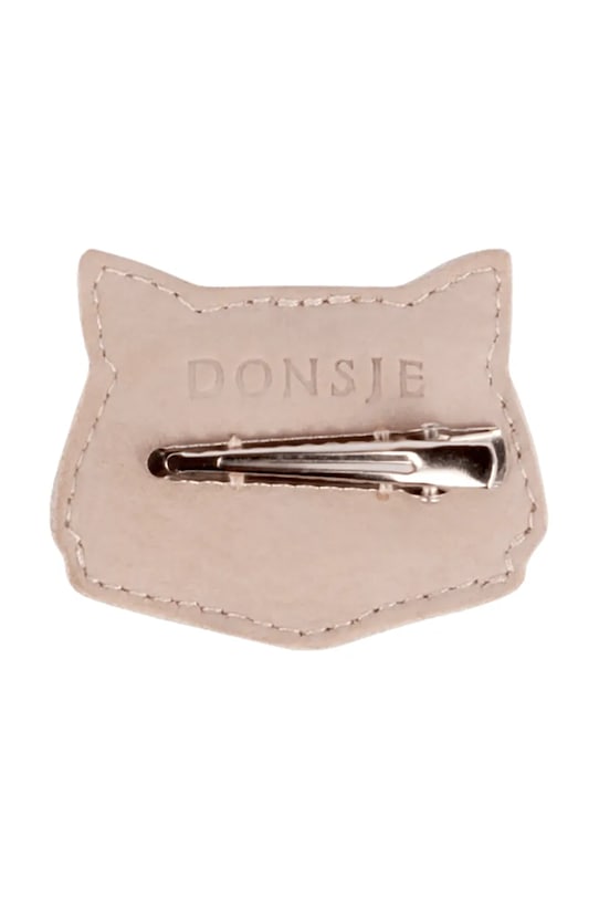 Dziewczynka Donsje spinka do włosów dziecięca Josy Classic Hairclip Cat 6009003 różowy