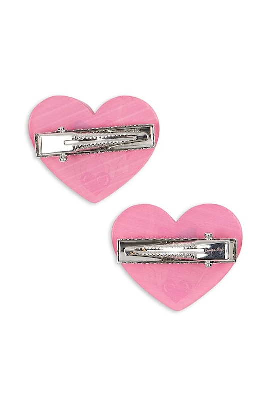 Dziewczynka Konges Sløjd spinki do włosów dziecięce 2 PACK VILMA HAIR CLIP 2-pack KS103654.9BYA różowy