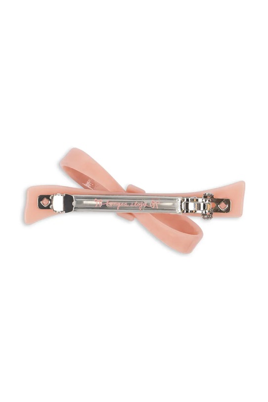 Dziewczynka Konges Sløjd spinka do włosów BELMA BOW HAIR CLIP KS103709.9BYA beżowy