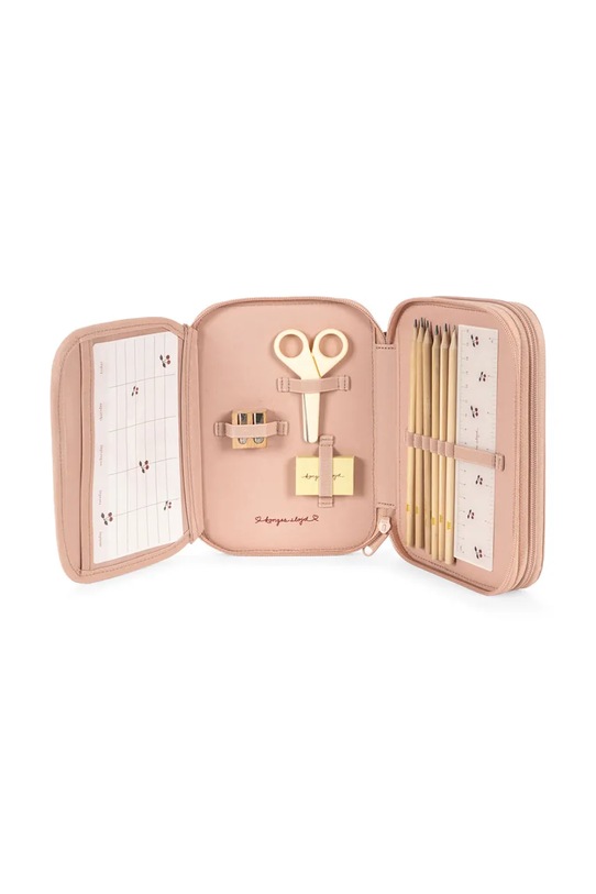 Konges Sløjd piórnik CLOVER PENCIL CASE KS103456.G.9BYA różowy