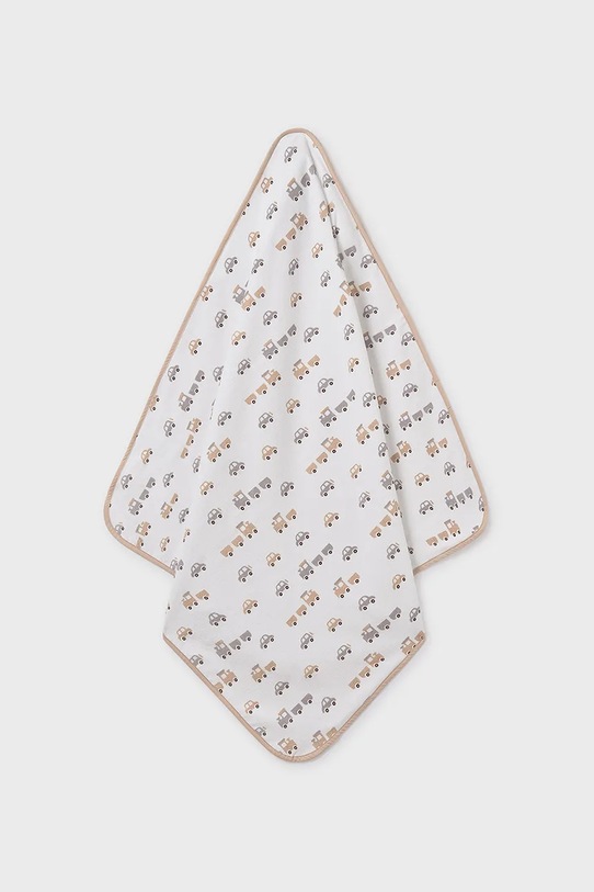 Mayoral Newborn prosop din bumbac pentru bebeluși 9989.1B.Newborn.9BYA maro AW25