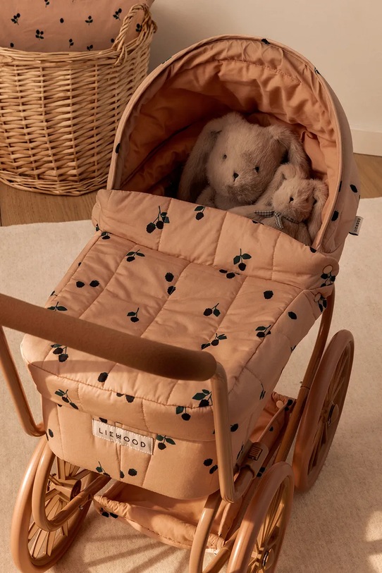 Liewood wózek dla lalek Adaline Doll Pram pomarańczowy LW19758.9BYA
