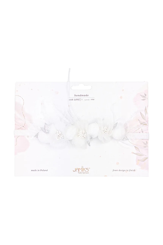 Jamiks opaska do włosów dziecięca LYNNEA LYNNEA.Opaska.JZI142.G biały AW25