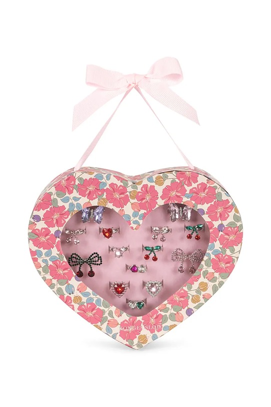 Konges Sløjd pierścionki dziecięce DREAMY RING SET 14 PCS KS103255.9BYA multicolor AW25