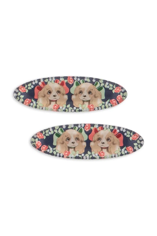 Dětské sponky Konges Sløjd 2 PACK AGNES HAIR CLIP 2-pack KS104165.9BYA vícebarevná AW25