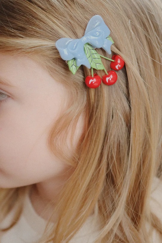 Konges Sløjd spinki do włosów dziecięce 2 PACK AMARENA HAIR CLIP 2-pack multicolor KS104166.9BYA