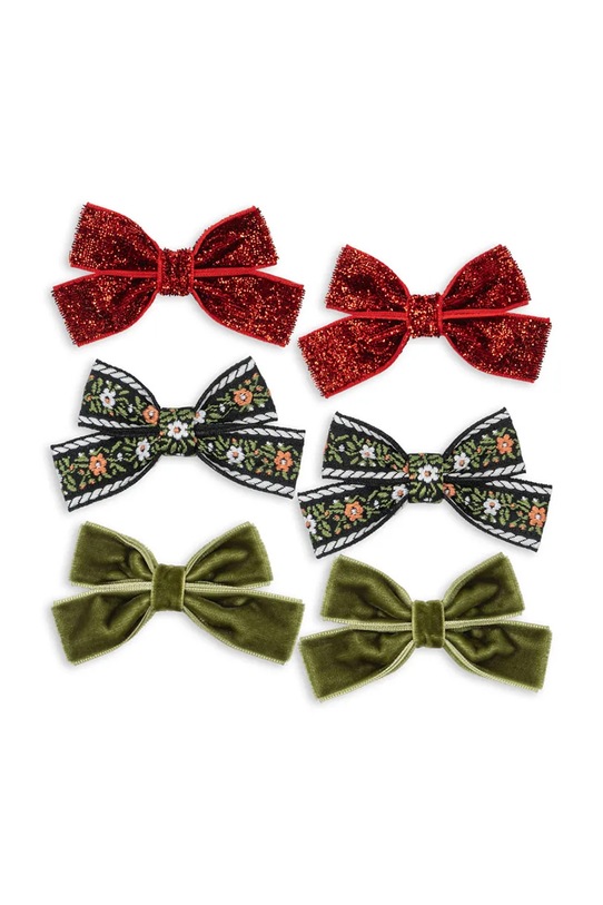 Παιδικά κλιπ μαλλιών Konges Sløjd 6 PACK MICKI BOW HAIR CLIPS KS104188.9BYA πολύχρωμο AW25