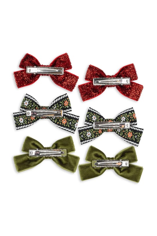 Κοριτσίστικα Παιδικά κλιπ μαλλιών Konges Sløjd 6 PACK MICKI BOW HAIR CLIPS KS104188.9BYA πολύχρωμο