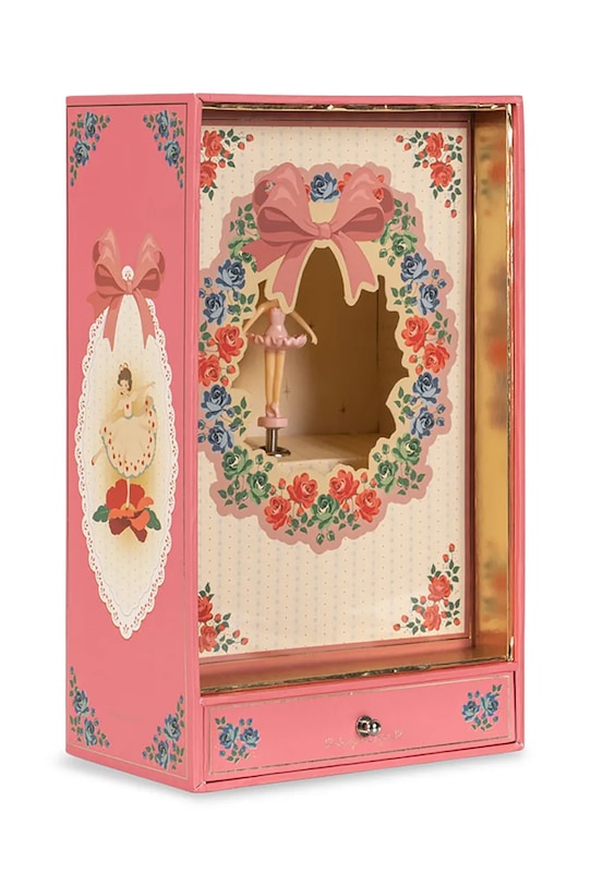 Konges Sløjd pozytywka TWINKLE BALLERINA BOX KS104473.9BYA różowy AW25