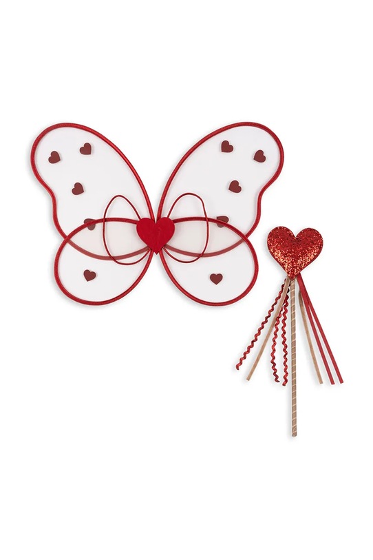 Konges Sløjd kostium dziecięcy FAIRY COSTUME KS101137.9BYA czerwony AW25