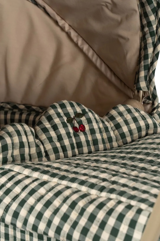 Девочка Коляска для кукол Konges Sløjd CHEEKY DOLL PRAM KS104249.9BYA зелёный