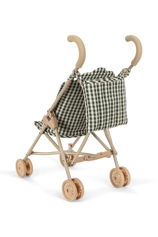 Dziewczynka Konges Sløjd wózek dla lalek CHEEKY DOLL STROLLER KS104250.9BYA zielony