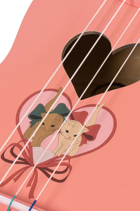 Dziewczynka Konges Sløjd zabawka dziecięca UKULELE FSC KS104459.G.9BYA różowy