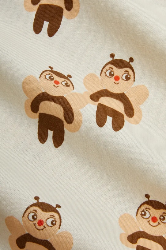 Băieți Mini Rodini patura pentru copii Bees 2566010911 bej