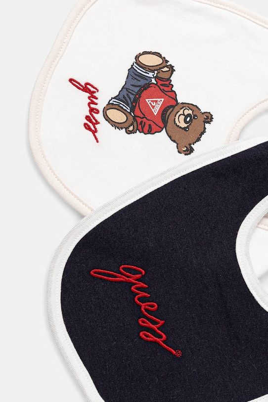 Guess salopete pentru bebeluși 2-pack H5YW17.KA6W1.9BYA alb AW25