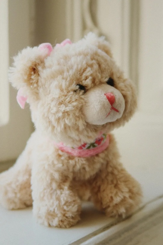 Konges Sløjd przytulanka ACTIVITY KITTY Produkt niemowlęcy beżowy KS103664.9BYA