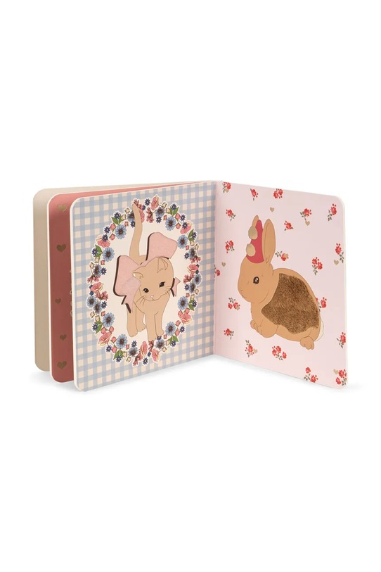 Konges Sløjd książeczka aktywująca dla dzieci TOUCH AND FEEL BOOK FSC niebieski KS104017.9BYA