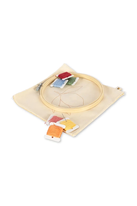Konges Sløjd hímzőkészlet EMBROIDERY SET bézs KS103803.9BYA