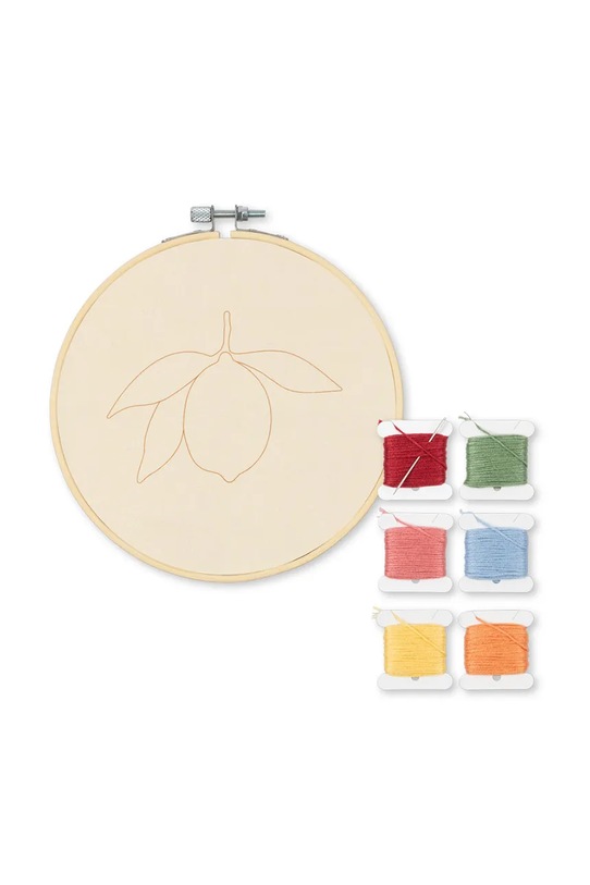 Κιτ κεντήματος Konges Sløjd EMBROIDERY SET KS103803.9BYA μπεζ AW25