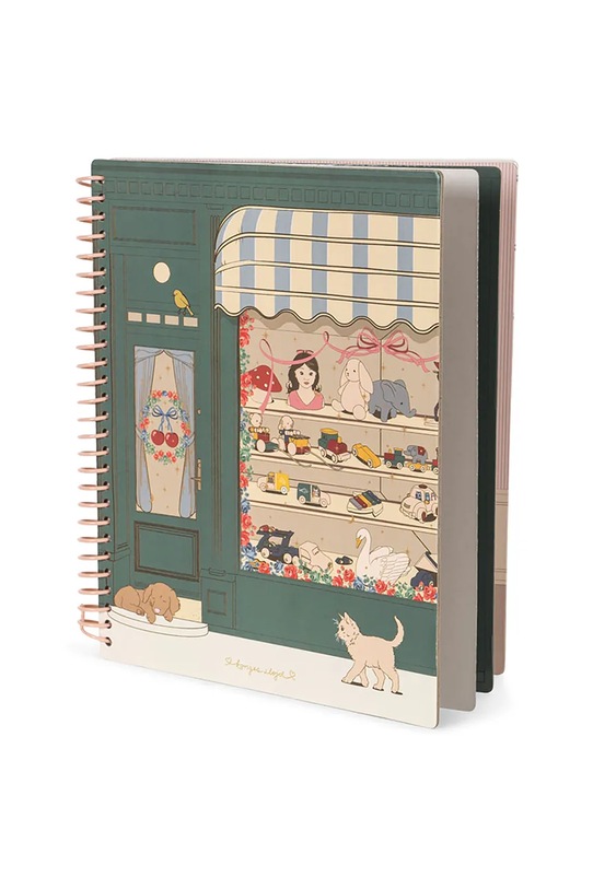 Παιδικό βιβλίο Konges Sløjd MY STICKER BOOK πράσινο KS103935.9BYA