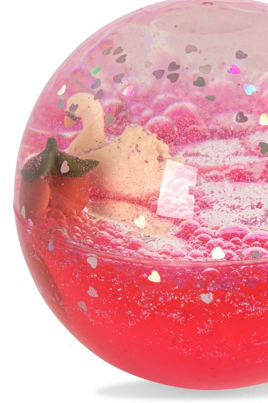 Chłopiec Konges Sløjd piłka sensoryczna GLITTER WATER BALL KS103825.9BYA różowy