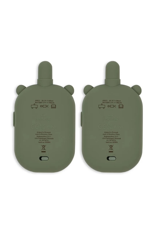 Рація walkie-talkie Konges Sløjd WALKIE TALKIE KS104042.9BYA зелений AW25