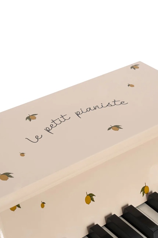 Chłopiec Konges Sløjd zabawka niemowlęca PIANO GLOSSY FSC KS103961.9BYA beżowy