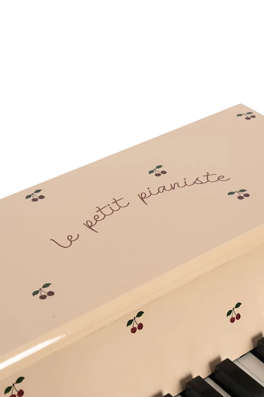 Chłopiec Konges Sløjd zabawka niemowlęca PIANO GLOSSY FSC KS103961.9BYA beżowy