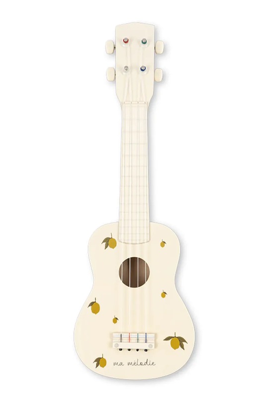 Konges Sløjd zabawka dziecięca UKULELE GLOSSY FSC beżowy KS104025.9BYA