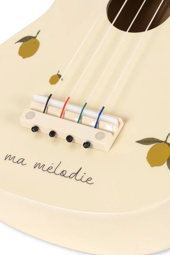 Băieți Konges Sløjd jucărie pentru copii UKULELE GLOSSY FSC KS104025.9BYA bej