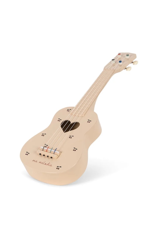 Konges Sløjd zabawka dziecięca UKULELE GLOSSY FSC KS104025.9BYA beżowy AW25