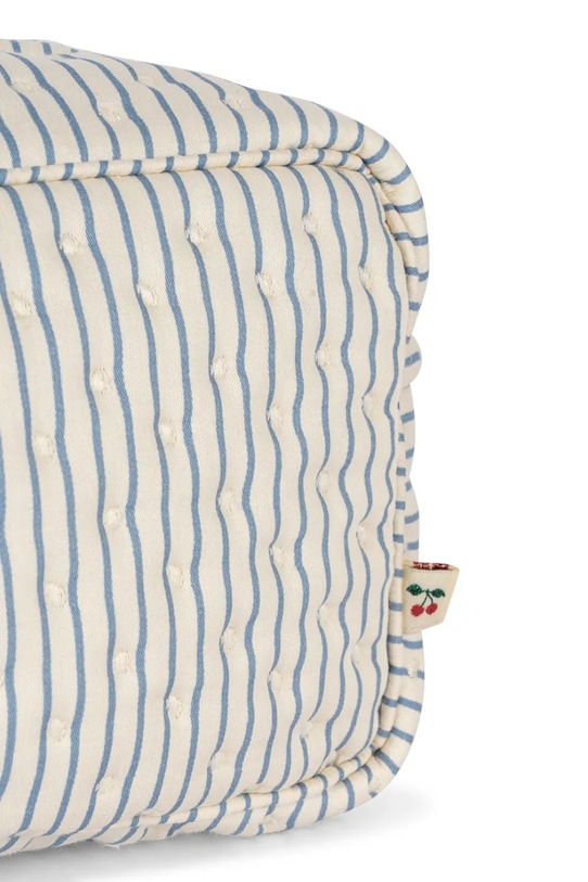 Chłopiec Konges Sløjd kosmetyczka SMALL QUILTED TOILETRY BAG KS103979.9BYA niebieski