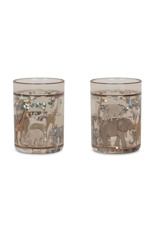 Набор кружек Konges Sløjd 2 PACK GLITTER CUPS 2 шт бежевый KS103638.9BYA