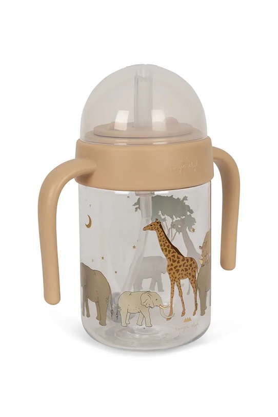Μπιμπερό Konges Sløjd BOTTLE WITH HANDLE KS103730.9BYA μπεζ AW25