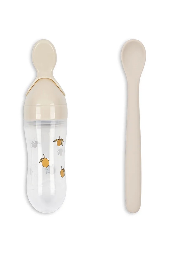 Бебешка балаклава с кашмир Konges Sløjd FOOD FEEDING SET бежов KS103812.9BYA