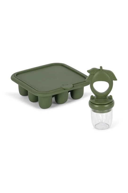 Πιπίλα για σερβίρισμα φρούτων Konges Sløjd FRUIT FEEDING SET πράσινο KS103814.9BYA