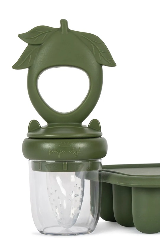 Πιπίλα για σερβίρισμα φρούτων Konges Sløjd FRUIT FEEDING SET KS103814.9BYA πράσινο AW25