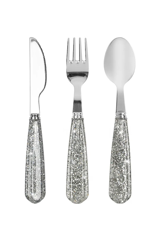 Набор детских столовых приборов Konges Sløjd SPARKLY CUTLERY 3 шт голубой KS103984.9BYA