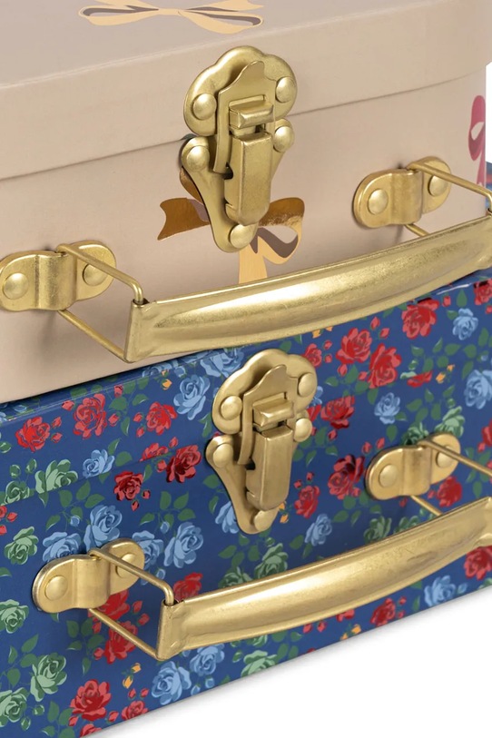 Chlapec Úložný box Konges Sløjd 2 PACK SUITCASE 2-pak KS103651.9BYA modrá