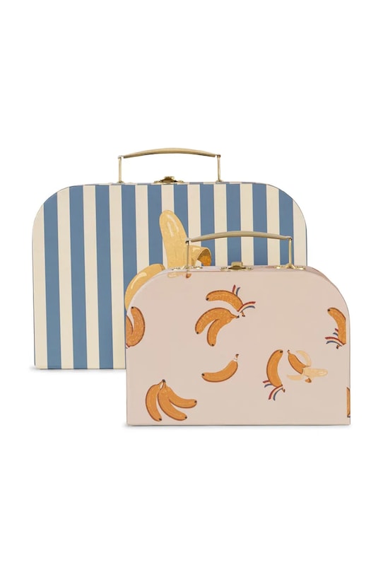 Konges Sløjd pudełko do przechowywania 2 PACK SUITCASE 2-pack multicolor KS103651.9BYA