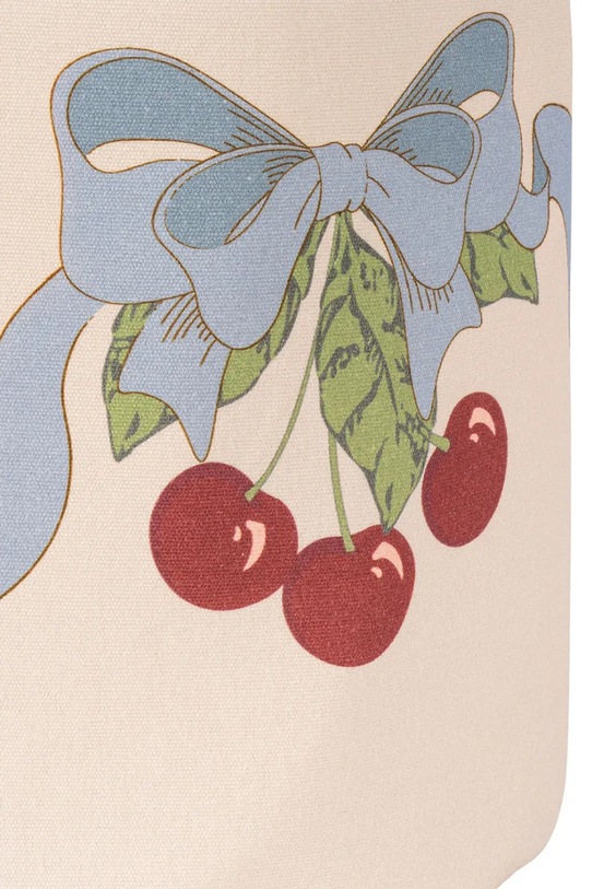 Chłopiec Konges Sløjd kosz do przechowywania TOY STORAGE BAGS SET 2-pack KS104018.9BYA beżowy