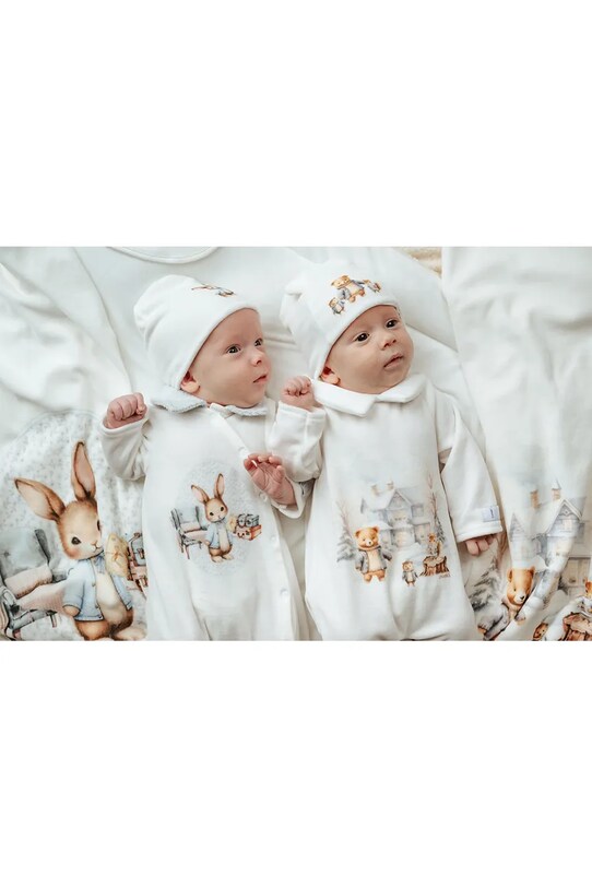 Jamiks otulacz niemowlęcy DAMASO beżowy DAMASO.Otulacz.JZI190.K