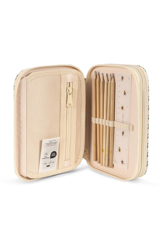 Konges Sløjd piórnik CLOVER PENCIL CASE beżowy KS103456.9BYA