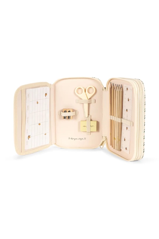 Peračník Konges Sløjd CLOVER PENCIL CASE KS103456.9BYA béžová